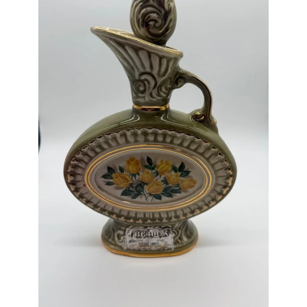 Vintage Beam's 150 Months Kentucky Bourbon Whiskey Decanter Empty with Box‎